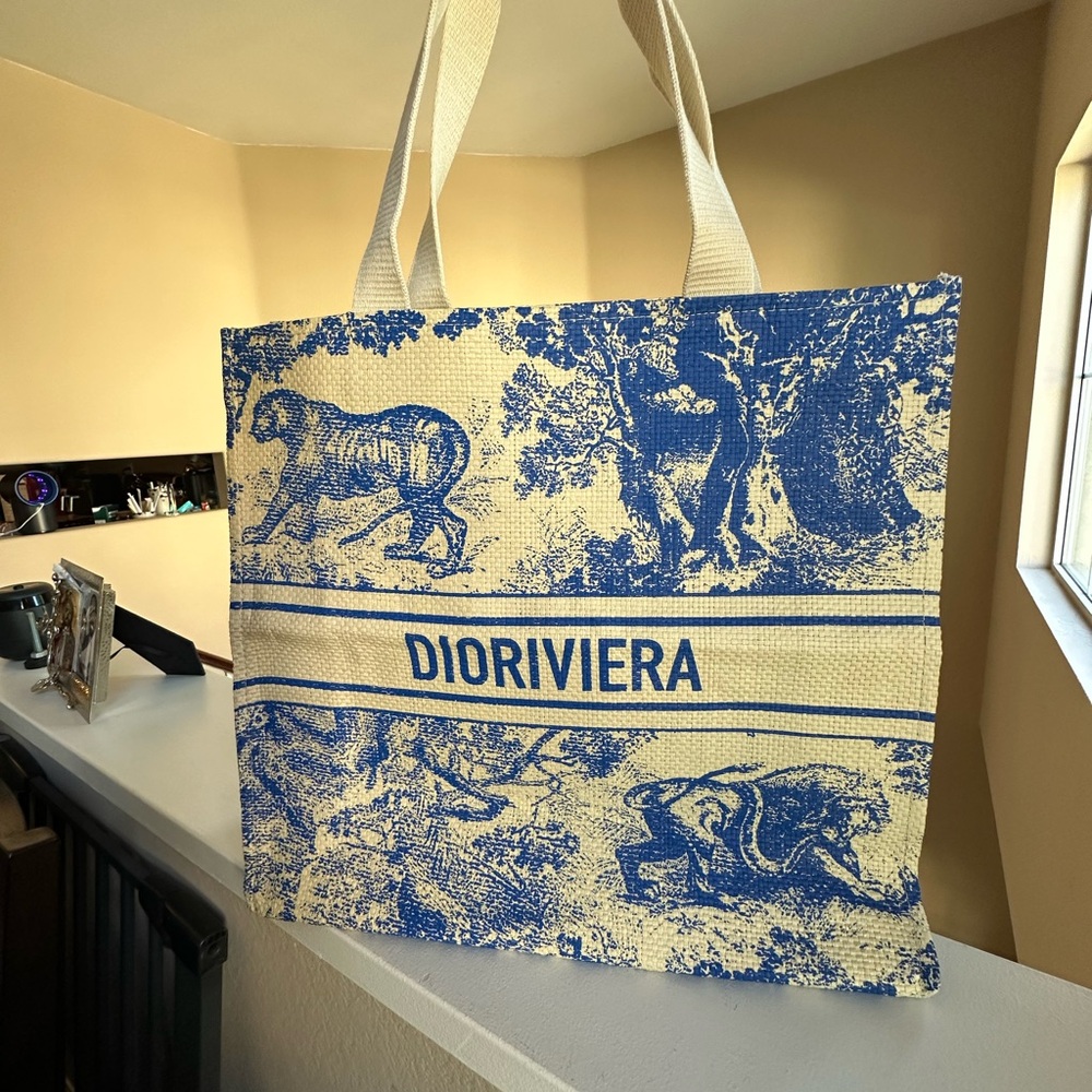 Christian Dior Riviera Tote💙🤍 - Picture 3 of 12